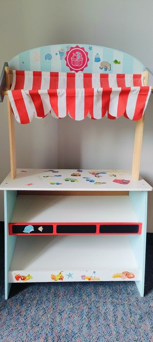 Teatrzyk, sklepik, sklepik dla dzieci, drewniany sklepik, teatr