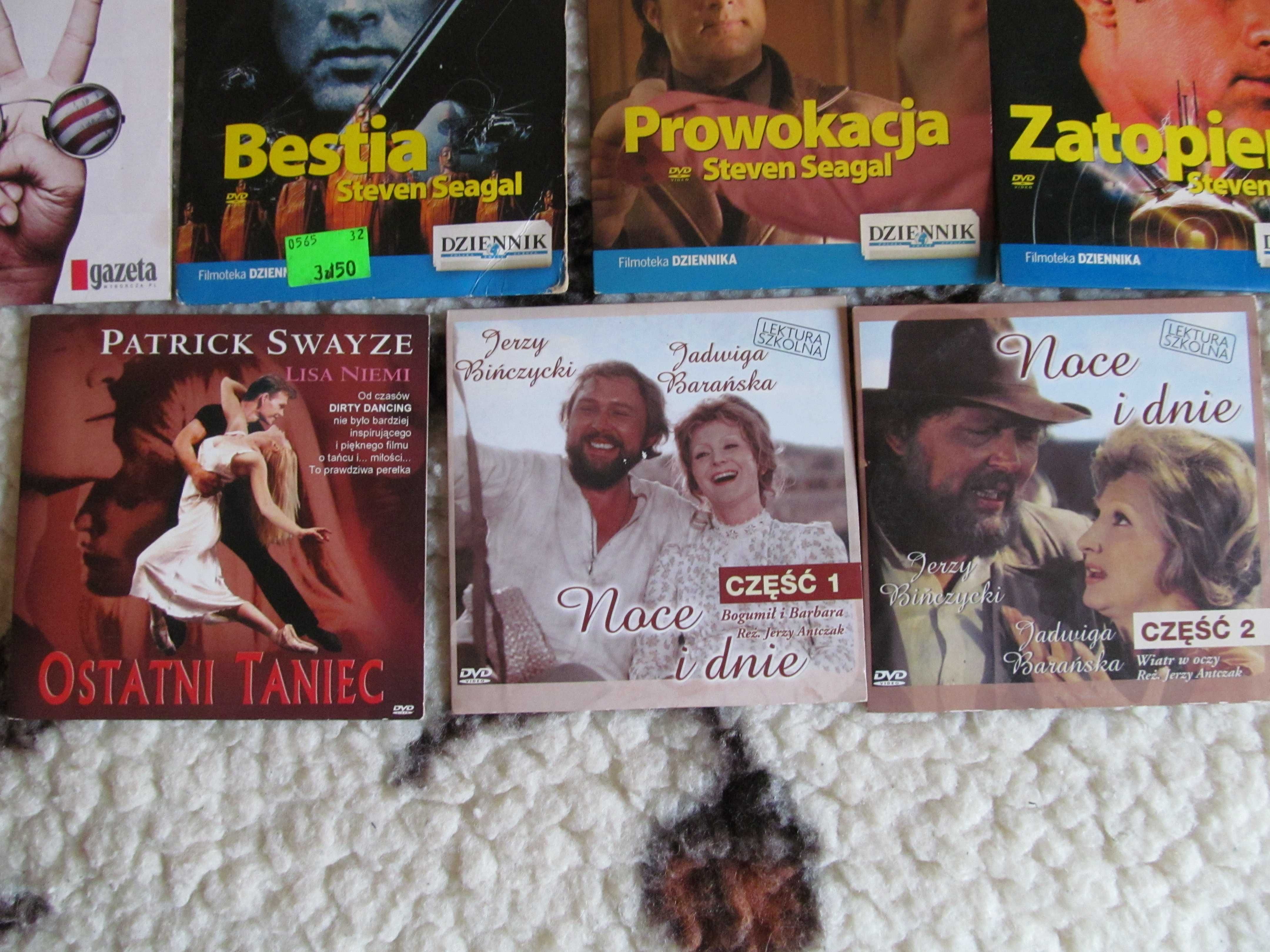 Płyty DVD - zestaw 13szt