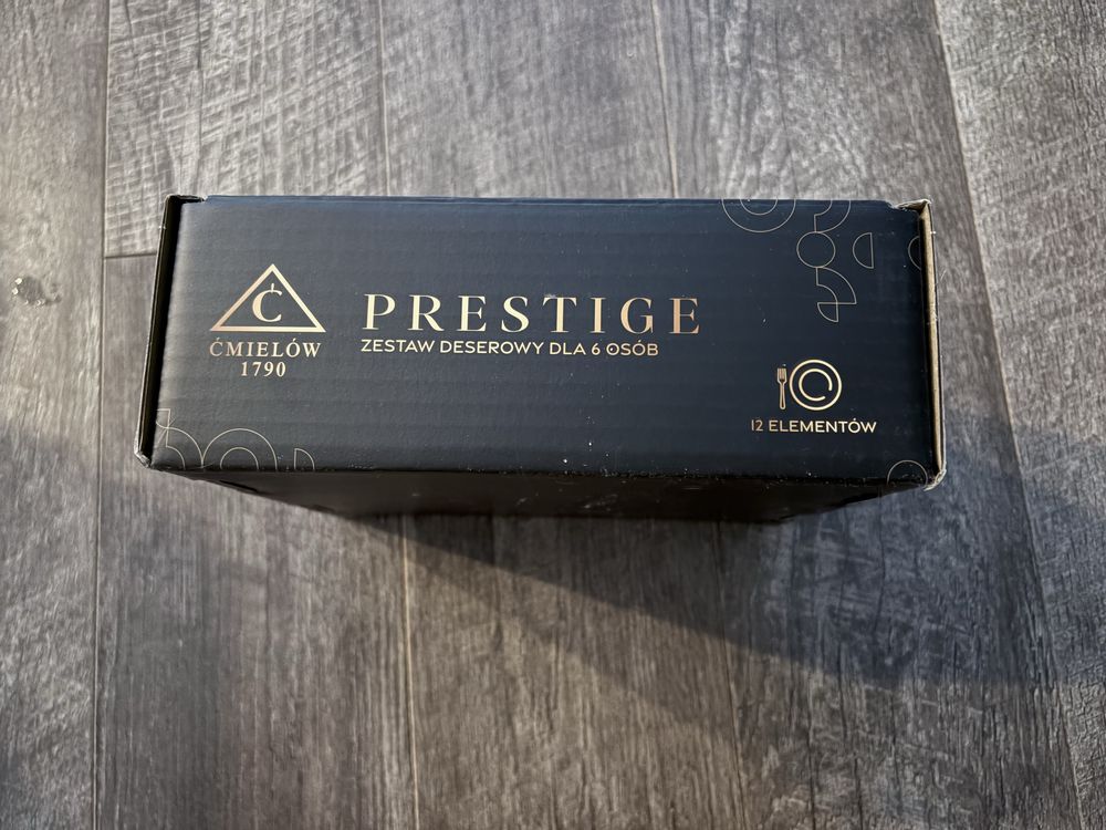 Zestaw deserowy Ćmielów Prestige 12 elementów
