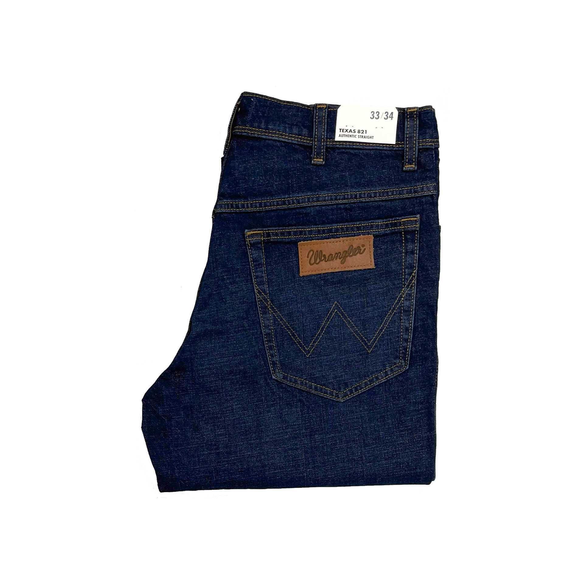 Spodnie męskie Wrangler Texas 821 Midnight Haze Straight W33 L34