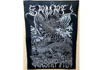 Samael - Worship Him. Naszywka na plecy. Nowa