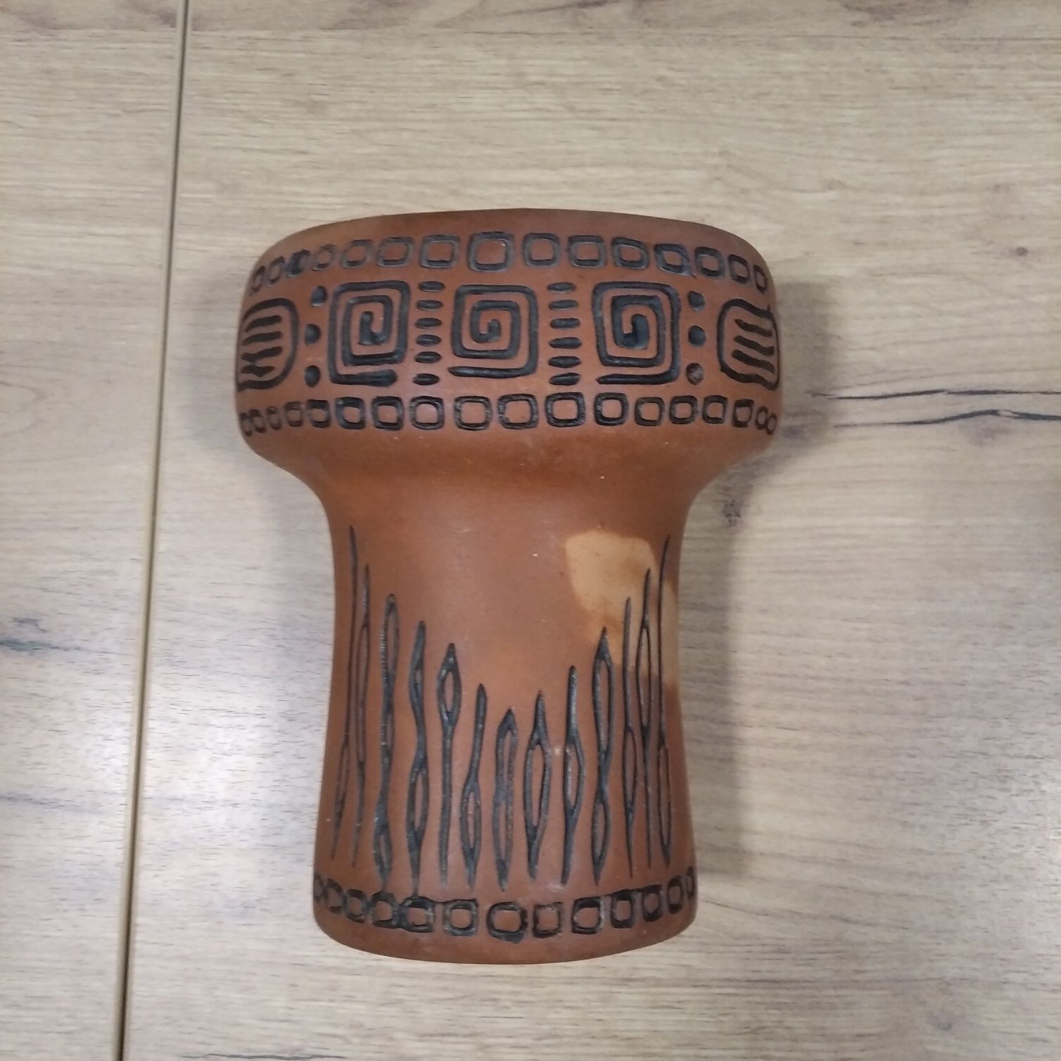 Stary wazon ceramiczny doniczka 20 cm