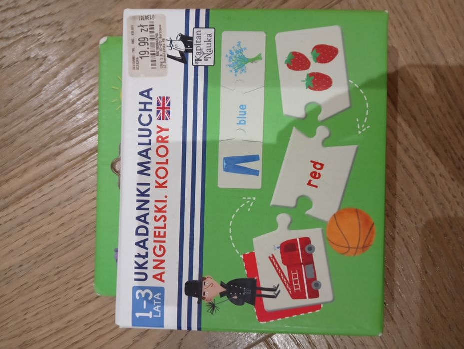 Układanki malucha w języku angielskim