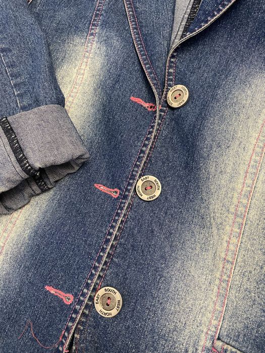 Джинсовый пиджак Шанхай