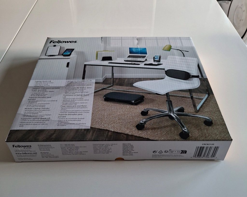 Fellowes podstawa pod laptop 17" nowa na prezent