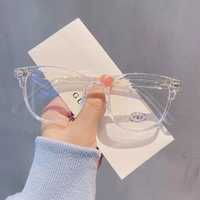 Имиджевые очки нулевки в квадратной оправе