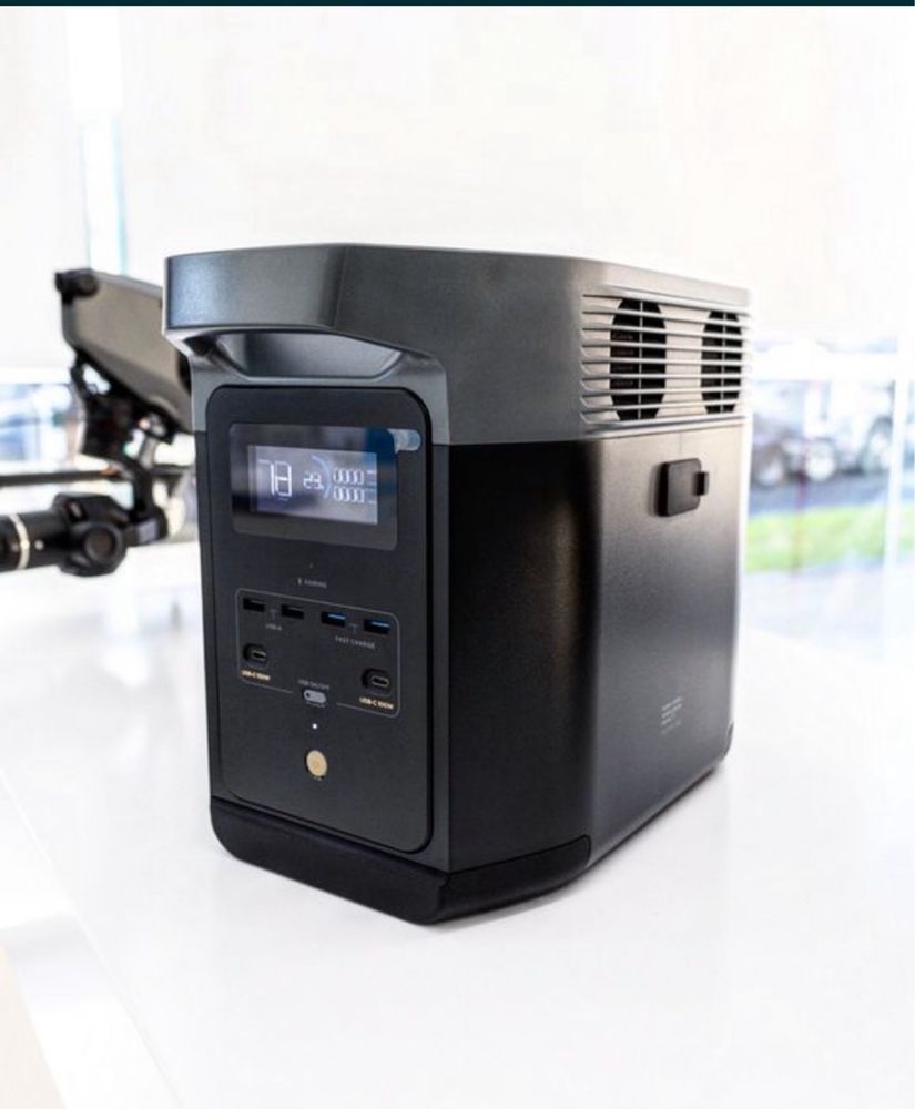 Зарядна станція EcoFlow Delta 2, 1800 Вт, 1024 Вт*год  є ОПТ І ДРОП