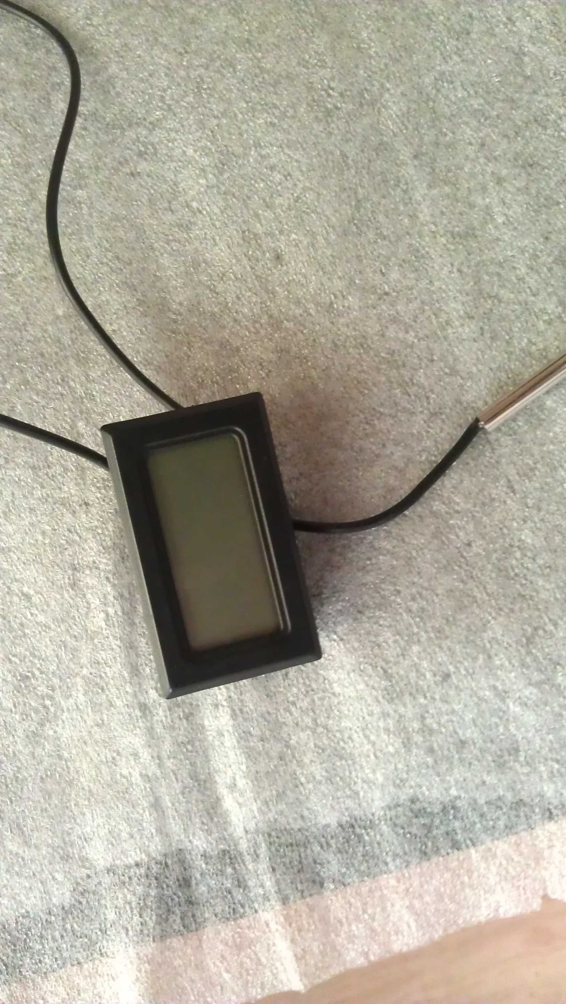 Термометр ЖК цифровой Новый на батарейках с контактным датчиком