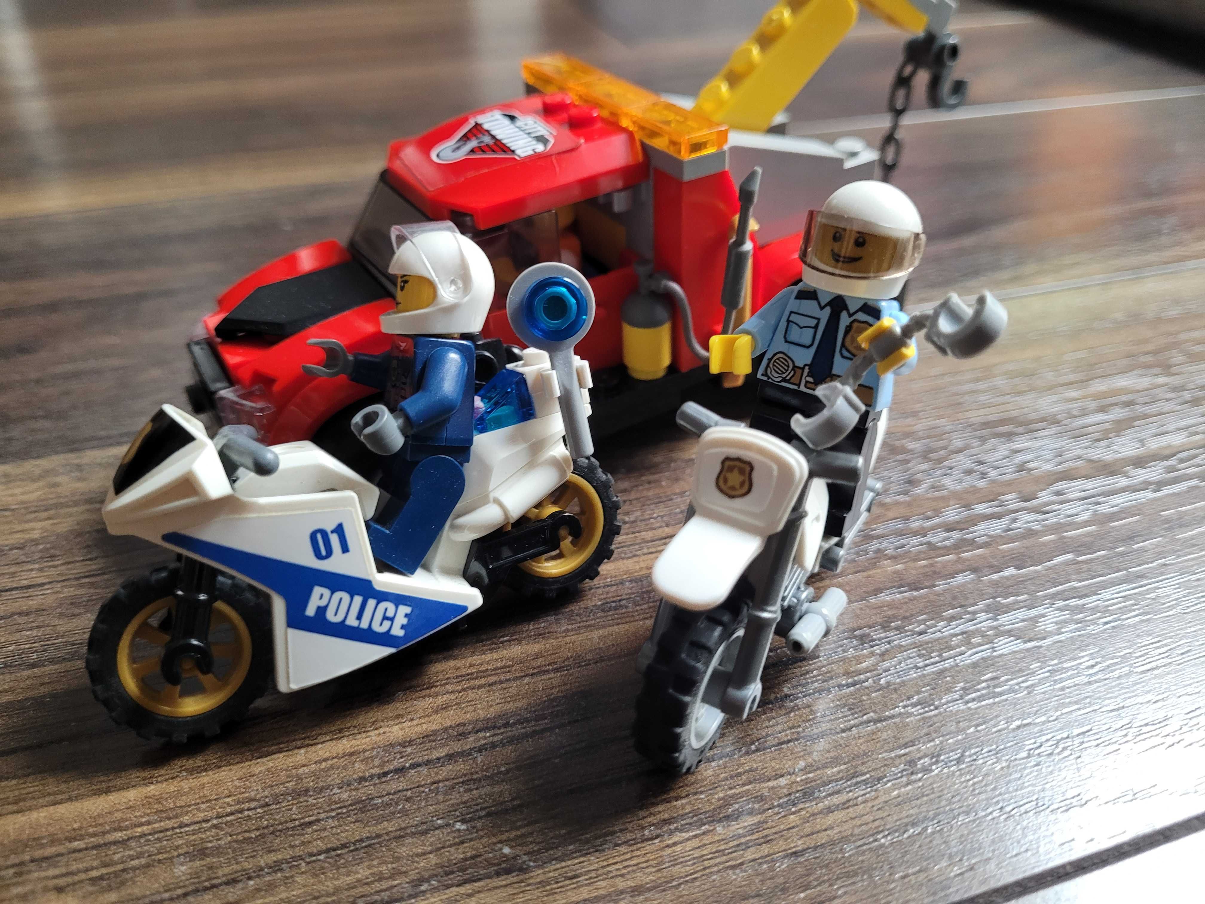 Klocki Lego City 60137 Eskorta policyjna, policja, złodzieje