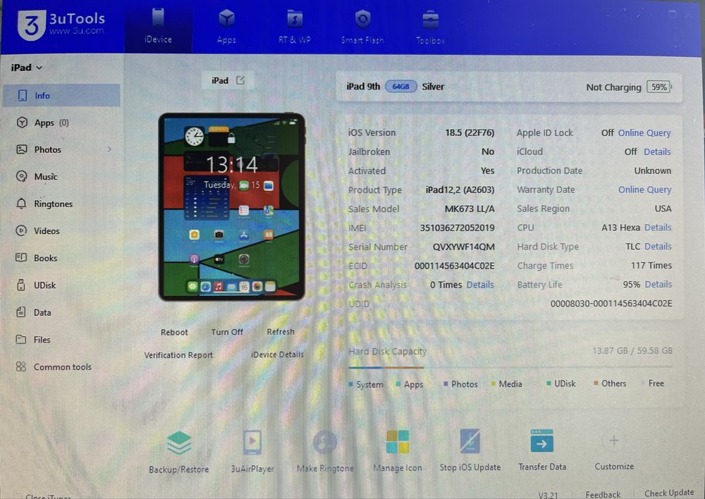 iPad 9 64 GB LTE 95% з сім-картою NeverLock айпад 7/8/9/10 ІДЕАЛ Apple