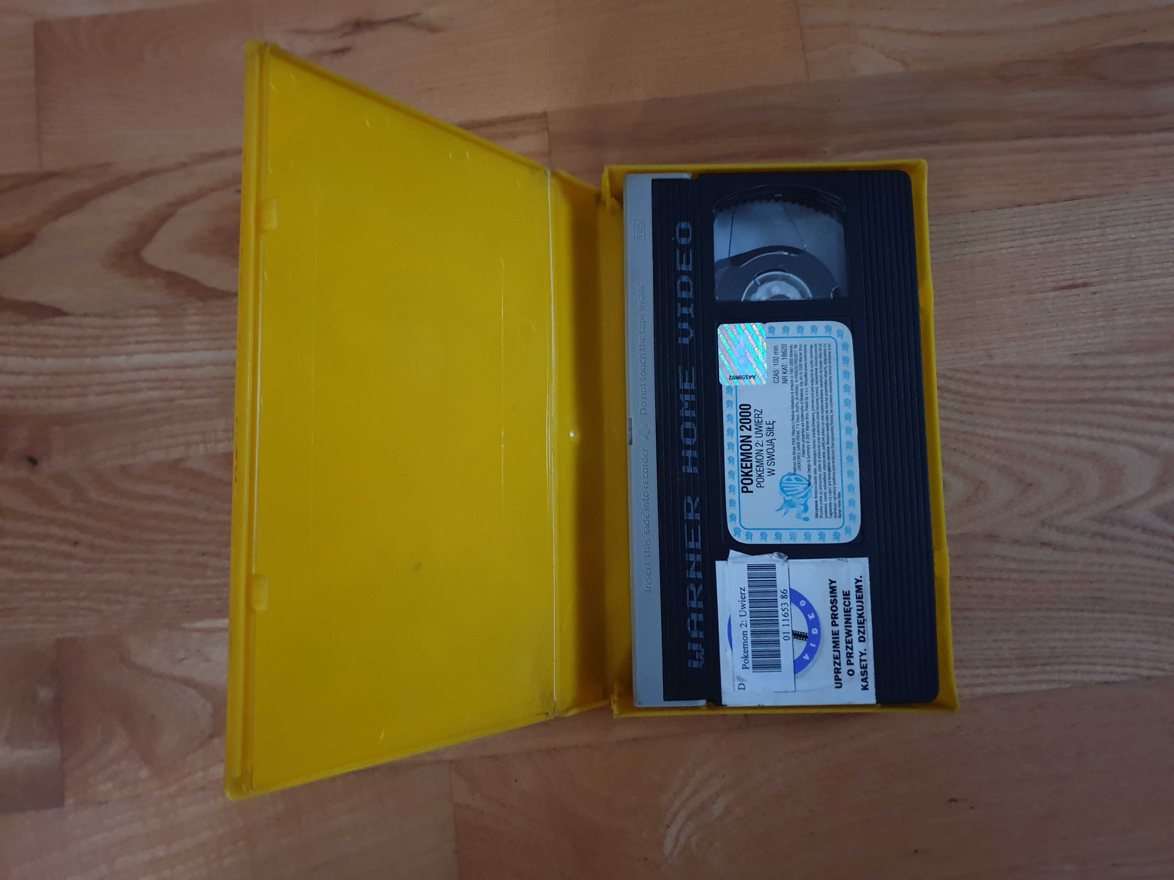 Kaseta VHS Pokemon 2 Uwierz w Swoją Siłę