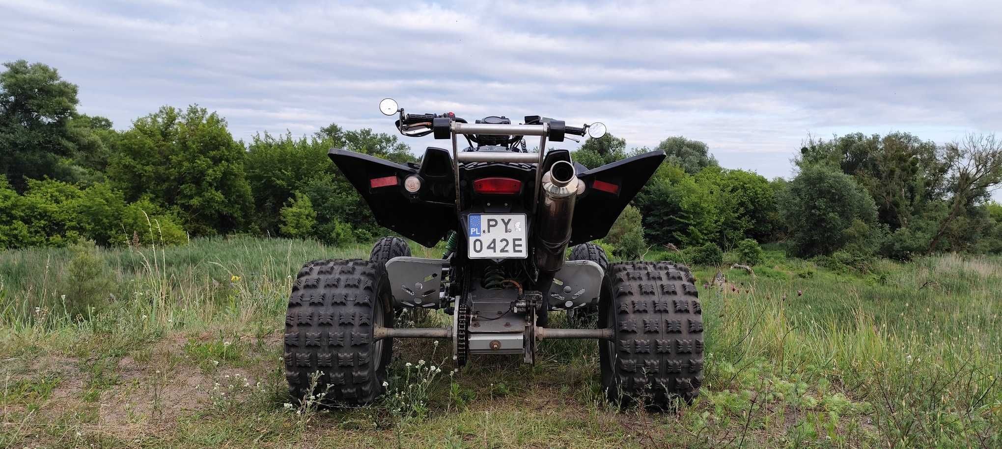 Quad Access Lucky Star Yamaha MT07 zarejestrowany ubezpieczony