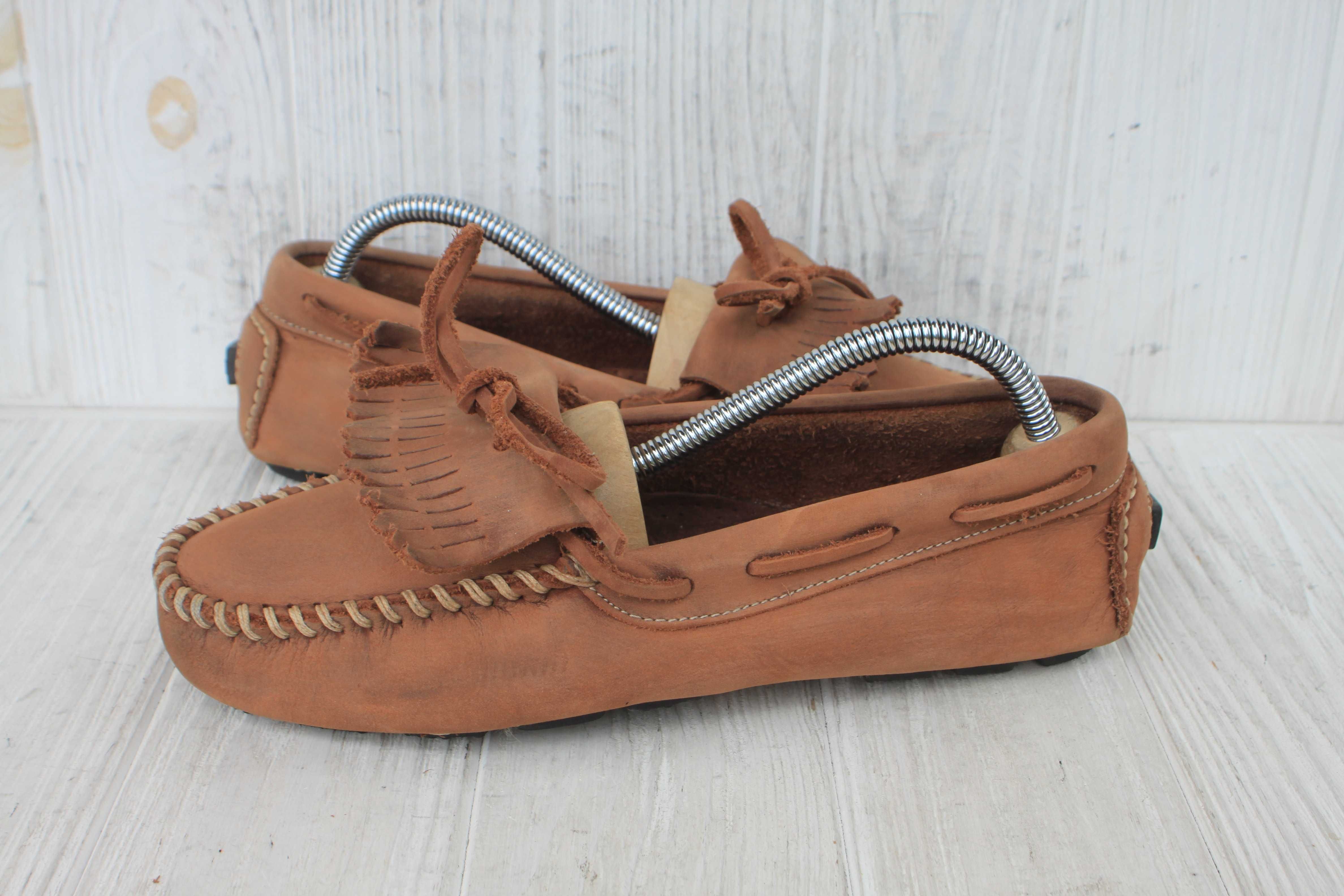 Мокасины Sendra кожа Испания 38р туфли мокасини