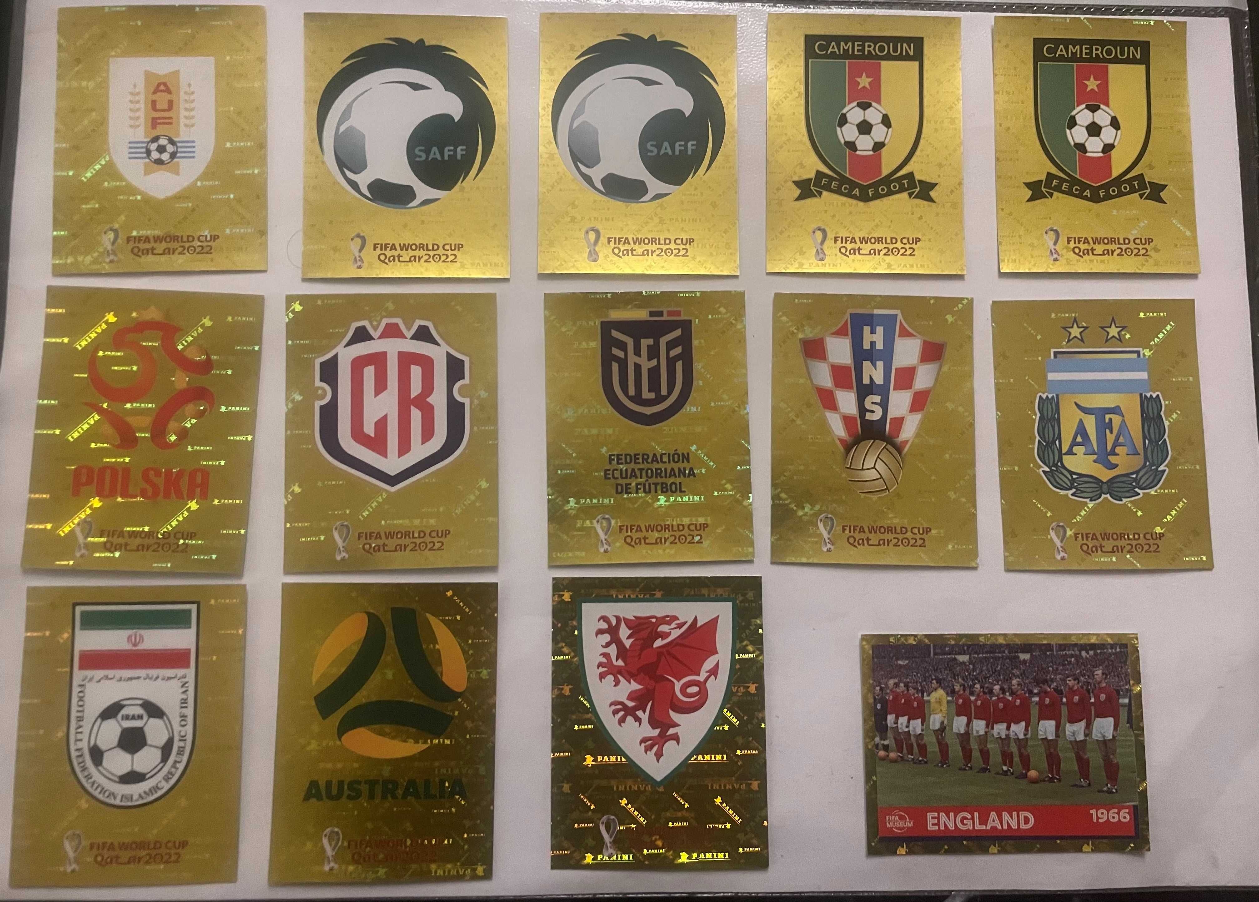 FIFA World Cup Qatar 2022 - Cromos Dourados