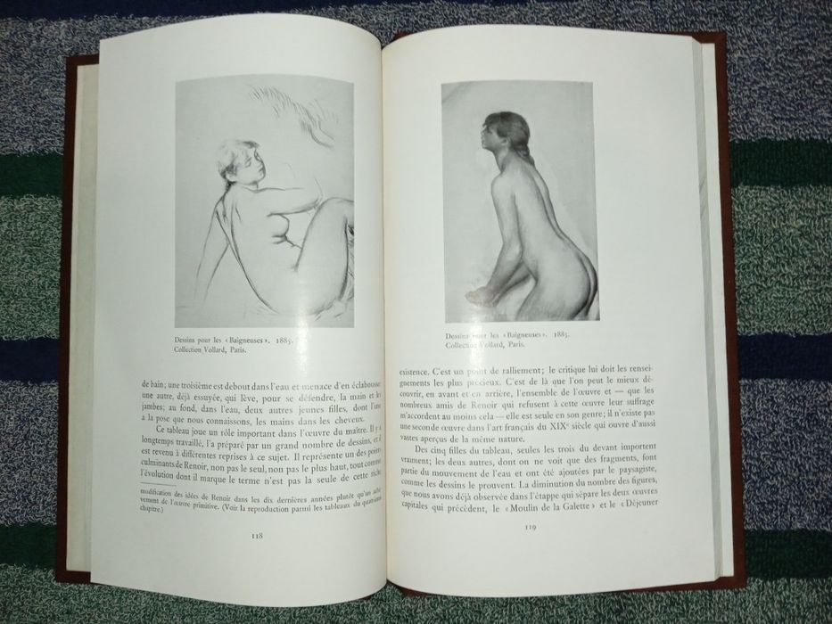 Антикварна книга "Ренуар". Париж 1912 рік.