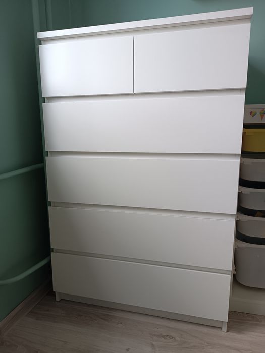 Komoda MALM 6 szuflad IKEA