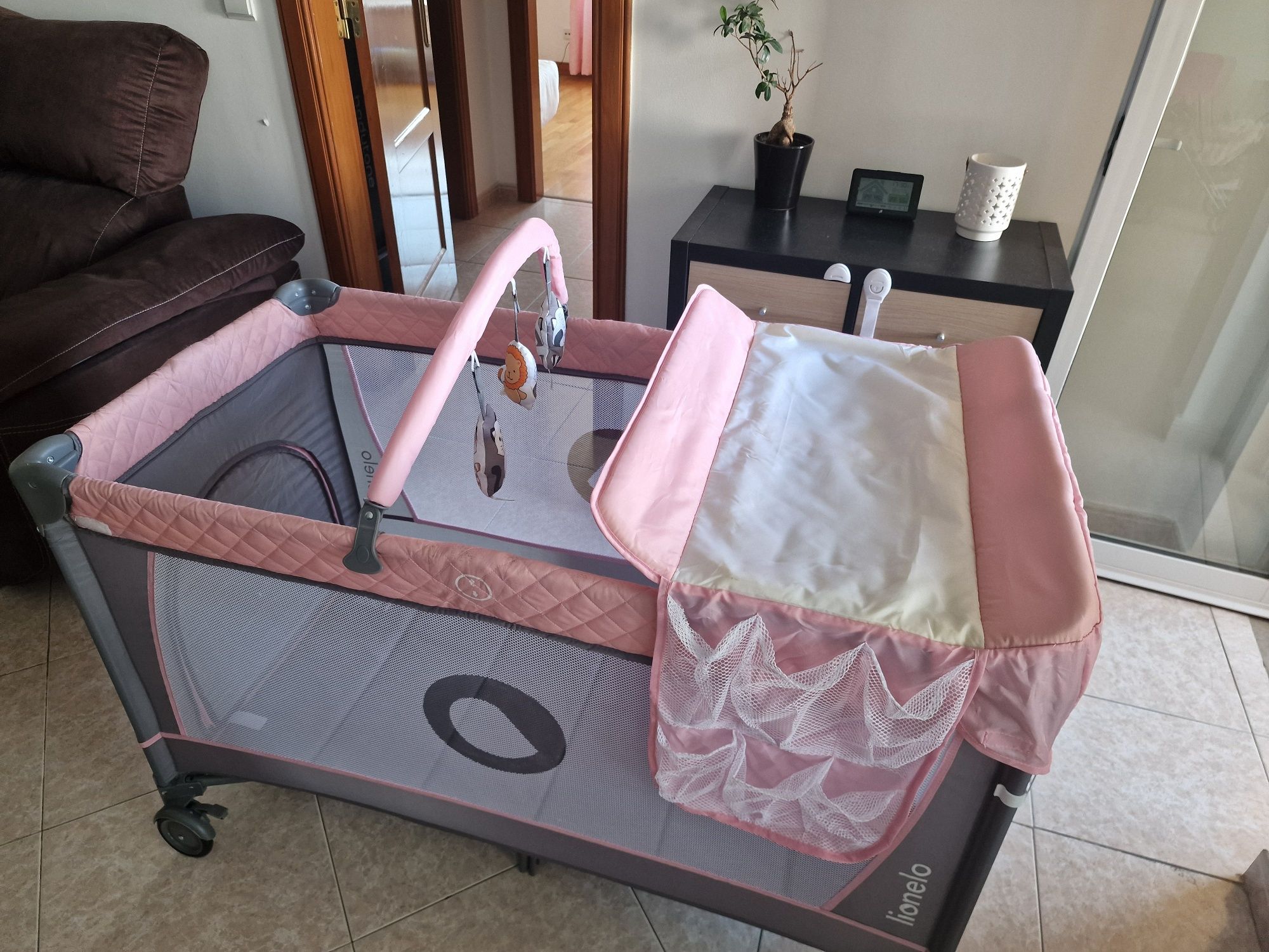 Cama viagem criança