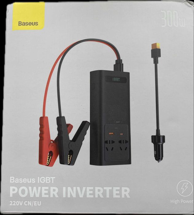 Инвертор Baseus 300w чистая синусоида
