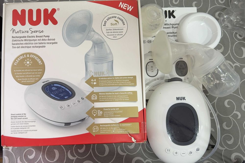 Bomba Amamentação Elétrica NUK Nature Sense