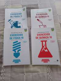 Fisica  11.º ano e Quimica 10 .º ano - preparação para exames