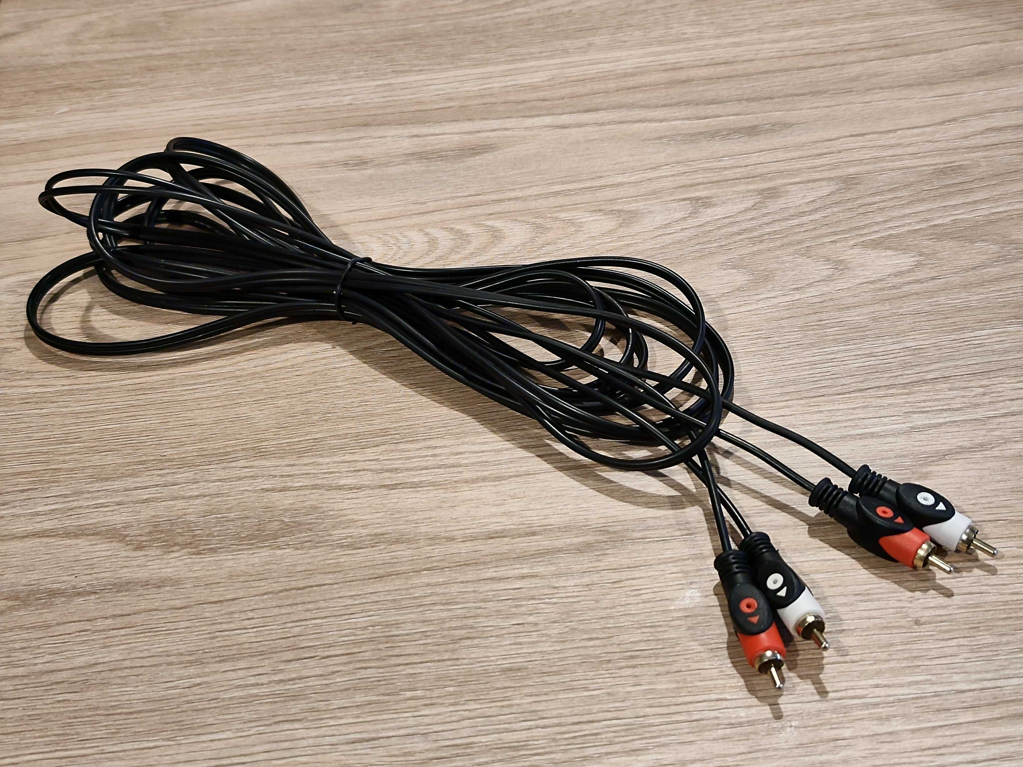 Kabel 2xRCA chinch - długość 5 m