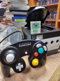 Konsola Nintendo GameCube Black BDB Oryginalny Pad Kable SklepRetroWWA