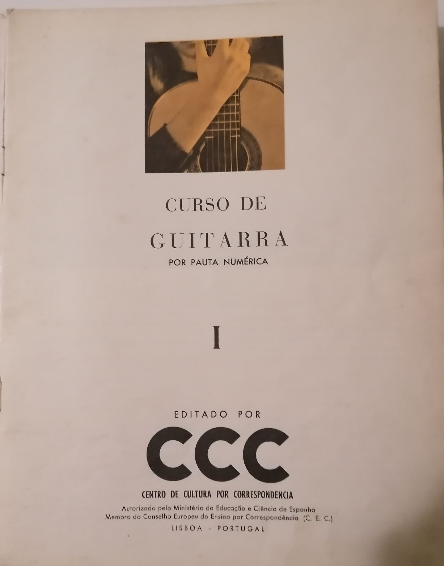Curso de guitarra ccc 1972