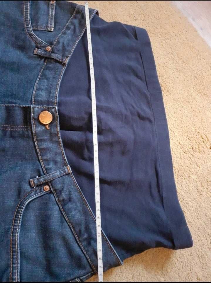 Spódnica jeansowa ciążowa