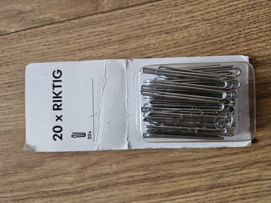 20 haczyków IKEA RIKTIG