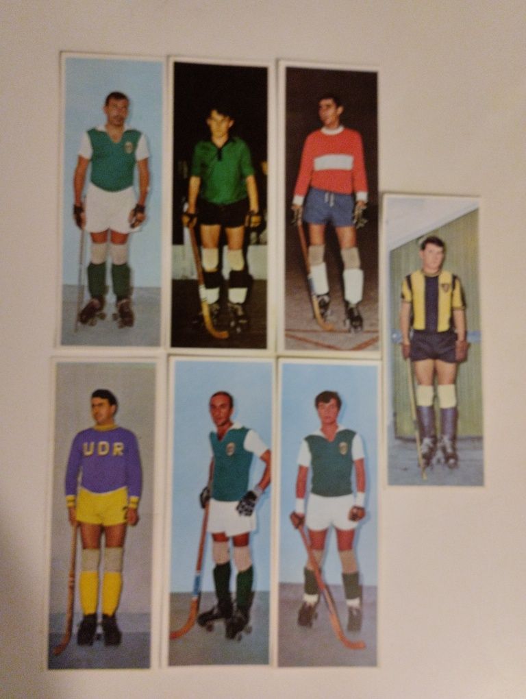 Cromos antigos de Hóquei em patins