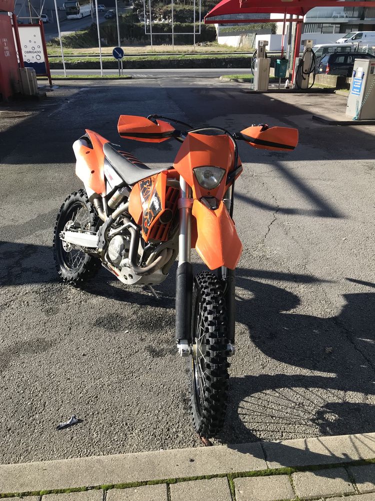 Ktm 525 exc de 2005 .