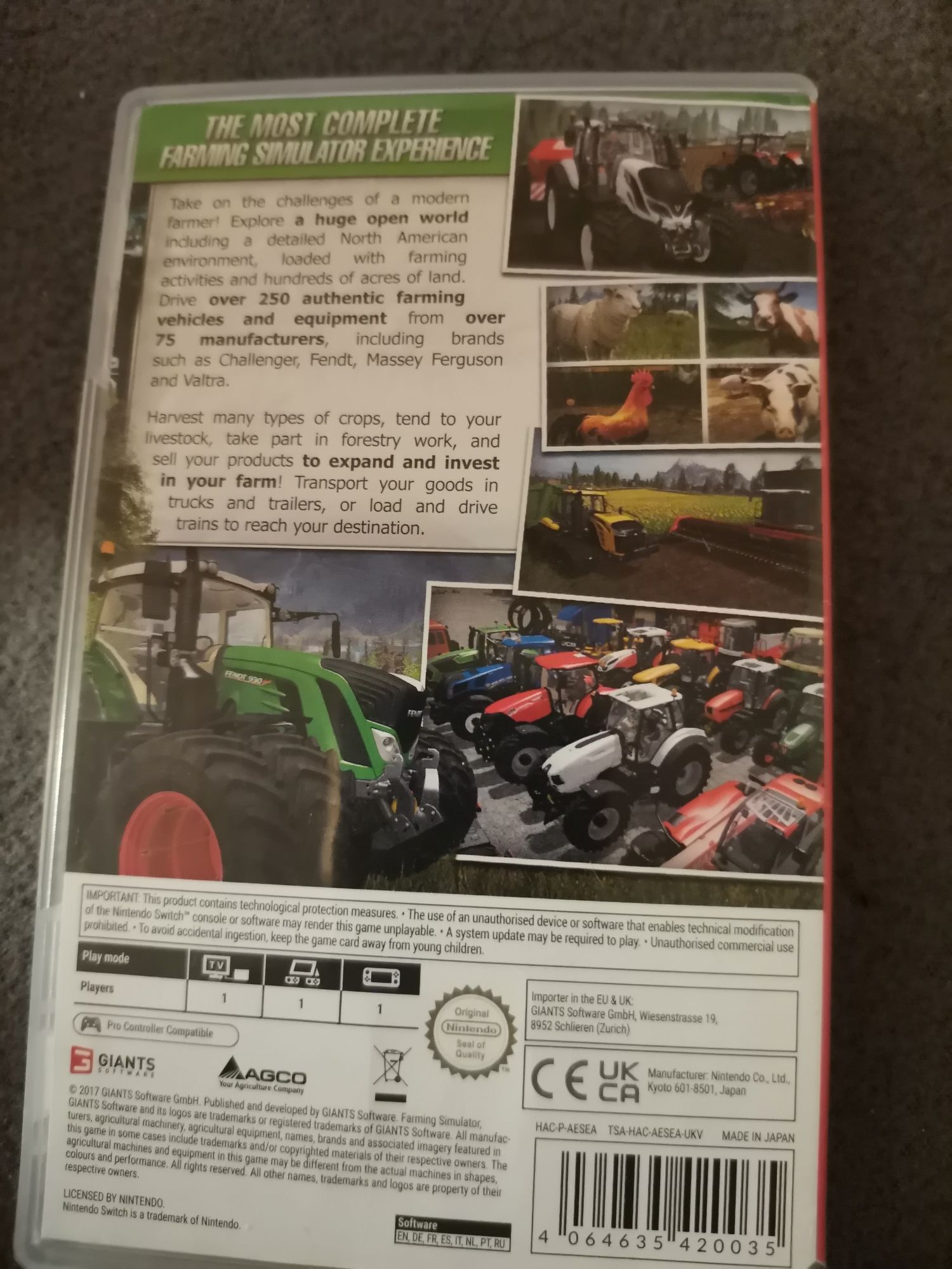 Farming Simulator Nintendo Switch