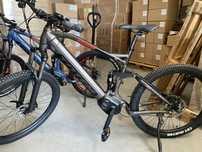 Rower elektryczny MTB Totem carry FULL rama 20 szary OKAZJA