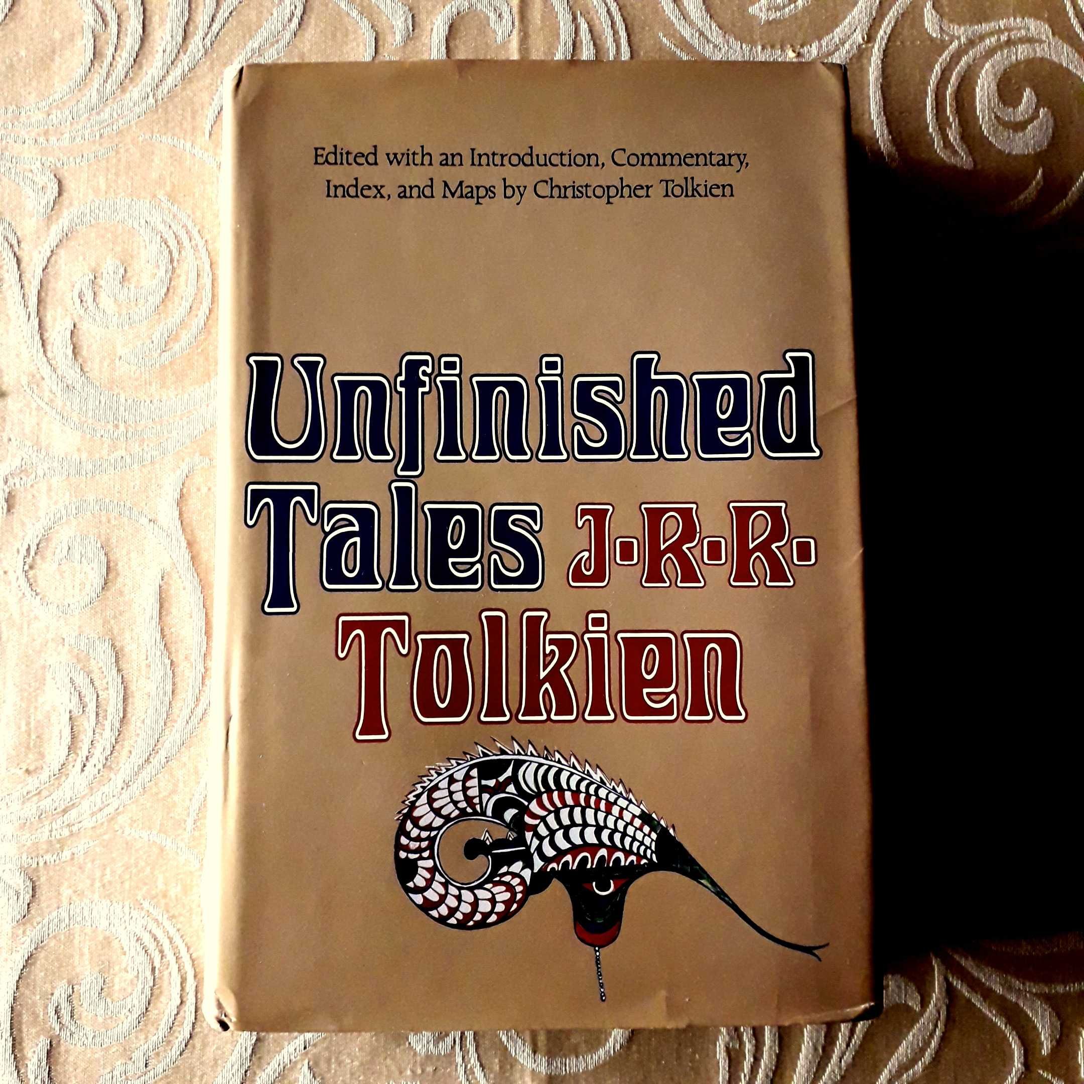 J R R Tolkien - Unfinished Tales - 1st edition USA 1980