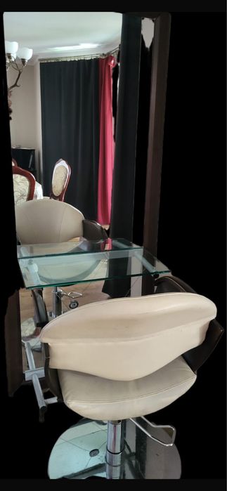Konsola fryzjerska + fotel