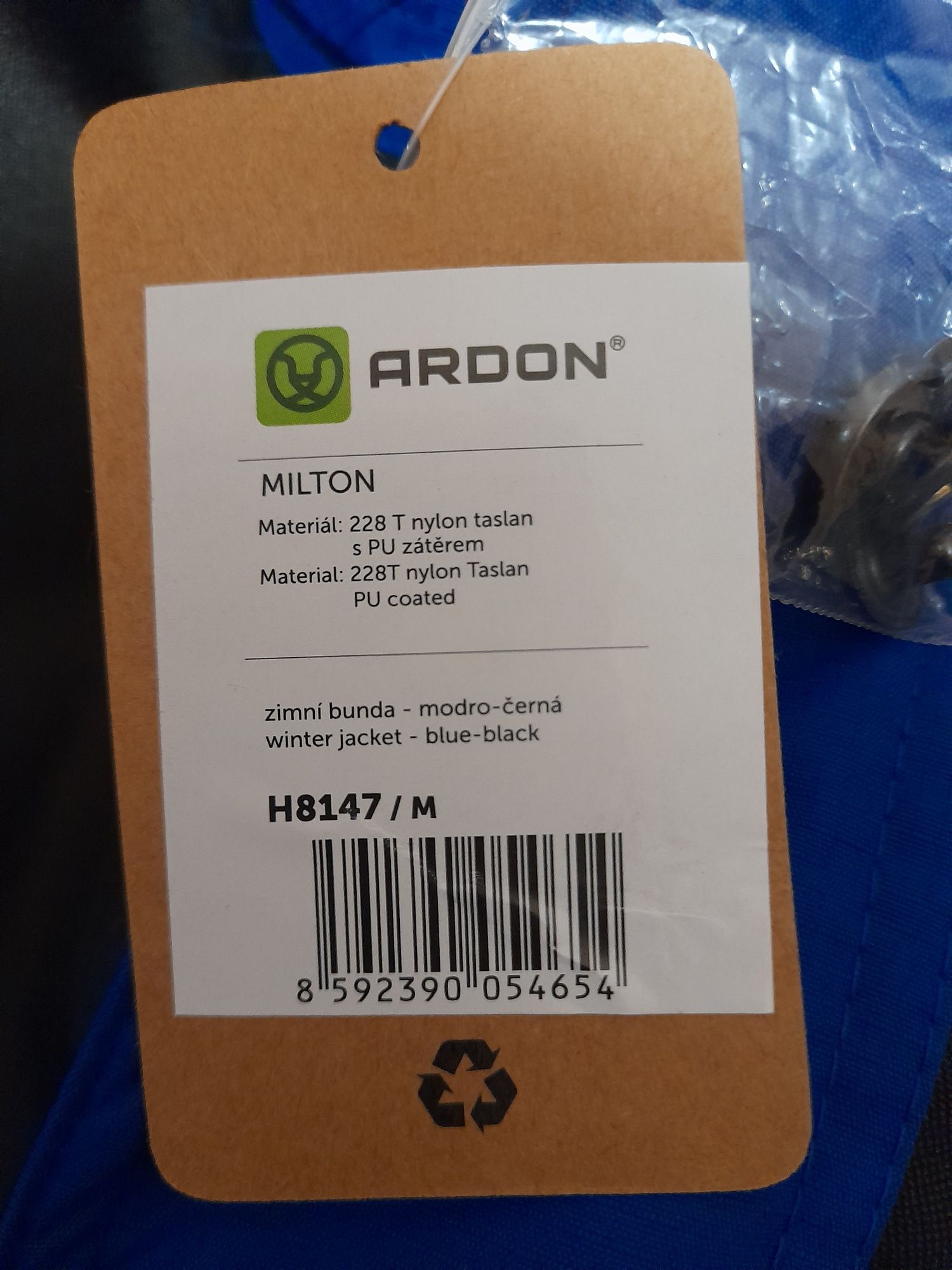 Куртка робоча утеплена Ardon Milton синя "M"