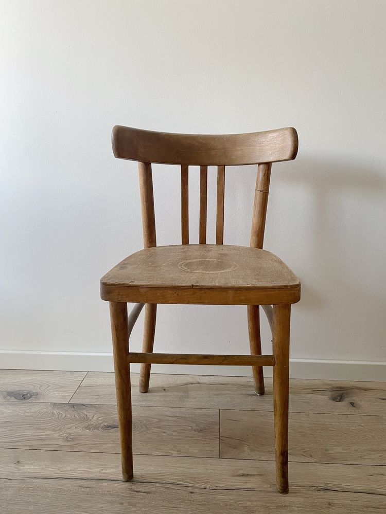 Stare krzesło drewniane prl radomsko