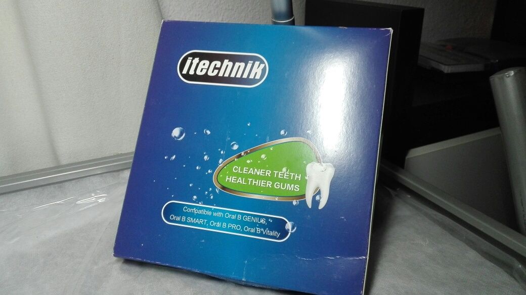 Oral b escova elétrica 4 recargas