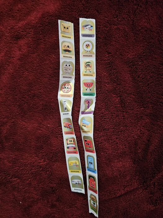 Naklejki biedronka 2025 Naklejki gang biedroniaków 19 szt