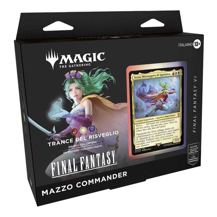 Magic the Gathering Final Fantasy Commander MAZZO COMMANDER j.włoski