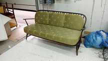 Sofa Lucian Ercolani dla Ercol 1950 glamur  Versace