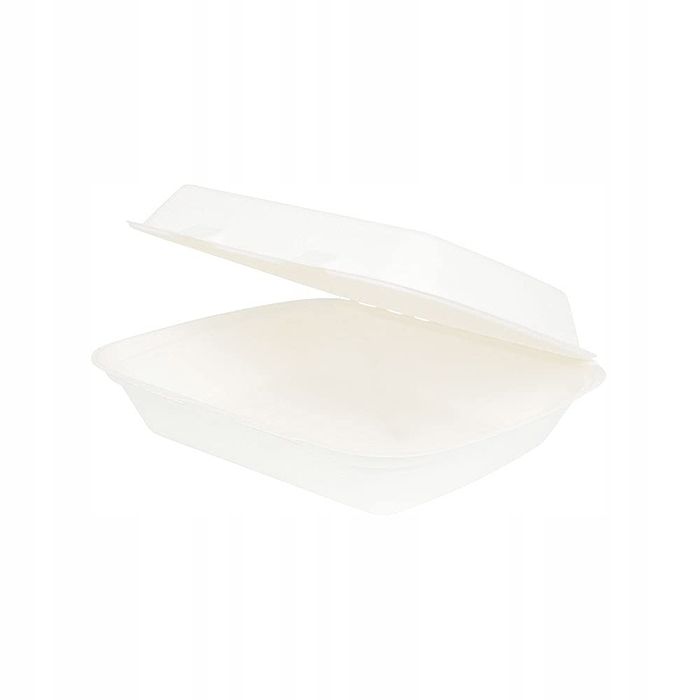 Greenbox Pudełko na burgery z trzciny cukrowej z klapką 50 szt.