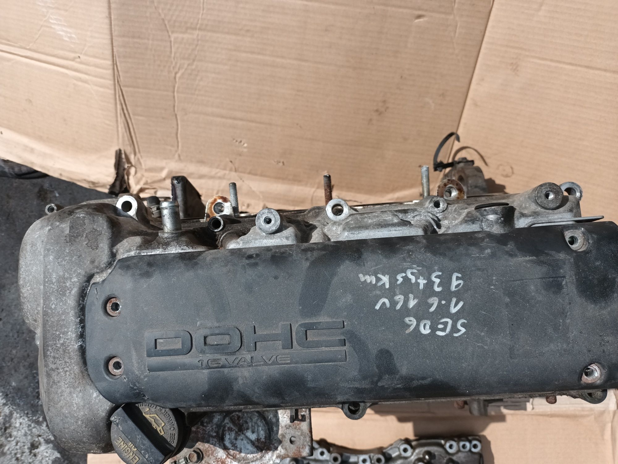 Silnik części suzuki M16A 1.6 16V vvt  głowica Wał korbowy  miska tłok