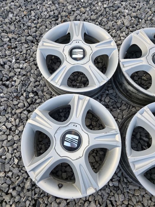Felgi aluminiowe 5x100 r15 seat skoda vw itp