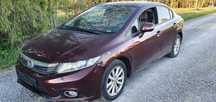 Honda Civic 1.8 benz 142KM 156tkm 2012r. sedan Automat Zadbany swiezy TUV ///