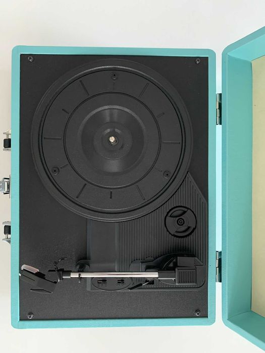 Vinil Vintage "1 by one" Azul-Turquesa - Novo na caixa