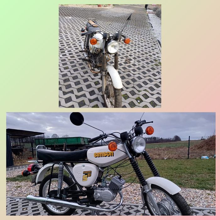 Naprawa Simson Renowacje Simson s51 sr50 i Mz etzi Naprawa lakierowani