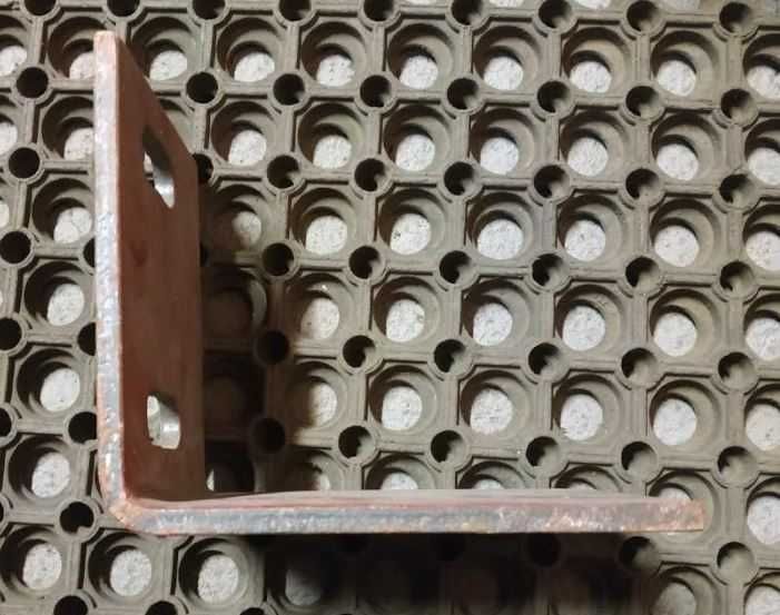 Wspornik do schodów i balustrad - 150x170x150mm (gruby 7mm)