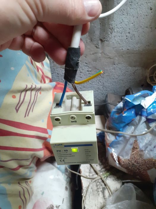 Реле напряжения 40А.