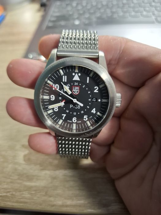 Годинник luminox air pilot p 38 lightning